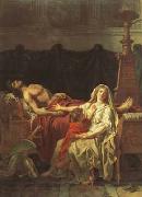 Jacques-Louis David andromache mourning hector (mk02) china oil painting reproduction